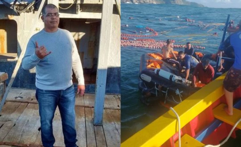 Pescador Morre Ap S Naufr Gio De Embarca O Em Florian Polis Jornal Raz O