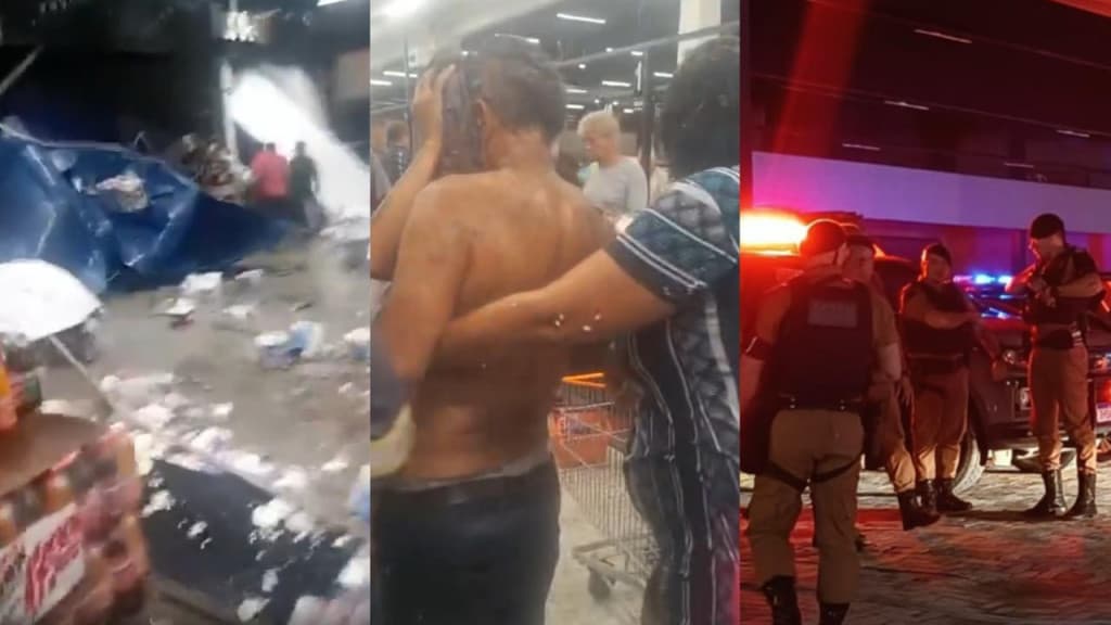 Urgente: Teto de supermercado desaba na inauguração e provoca tragédia no Paraná