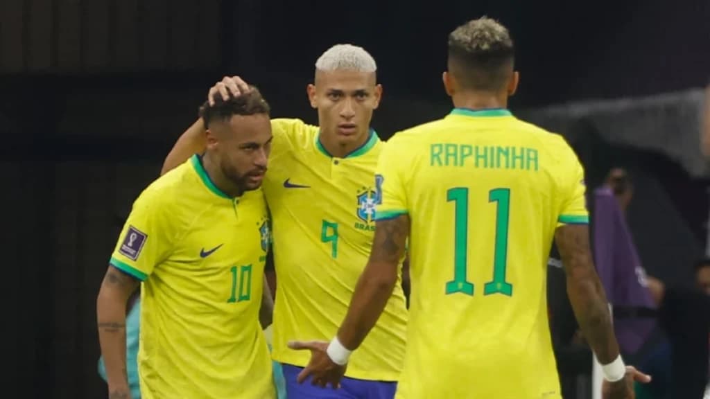 “É o pombo!”: Com dois gols de Richarlison, Brasil vence a Sérvia na estreia da Copa do Mundo