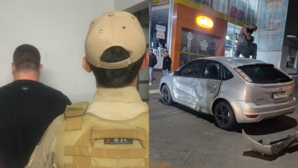 Motorista bêbado provoca grave acidente e deixa família ferida em São João Batista