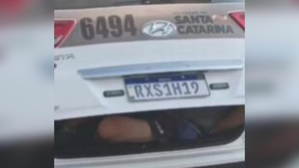 De novo: bandido é preso pela 4ª vez em 1 semana, em São João Batista