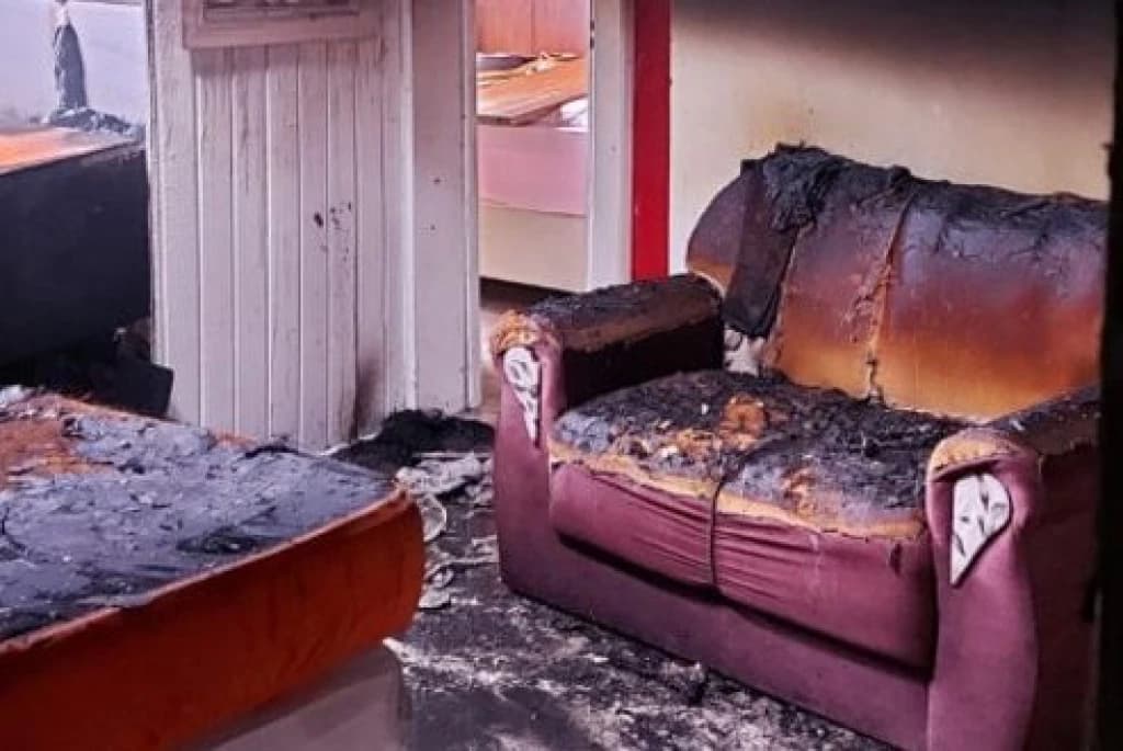 Incêndio em residência mata cachorro no Oeste de SC