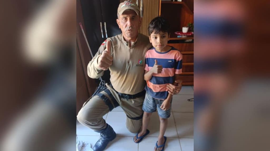 FINAL FELIZ: Garoto desaparecido em Bombinhas é encontrado em Porto Belo
