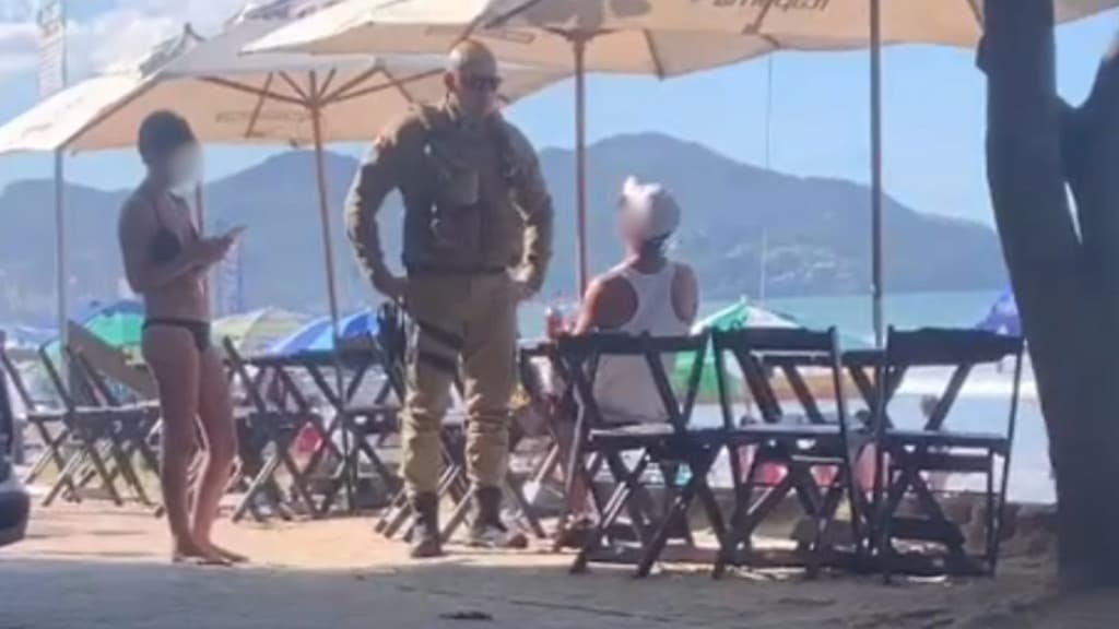 Homem é preso por se masturbar em frente a grupo de mulheres em Itapema