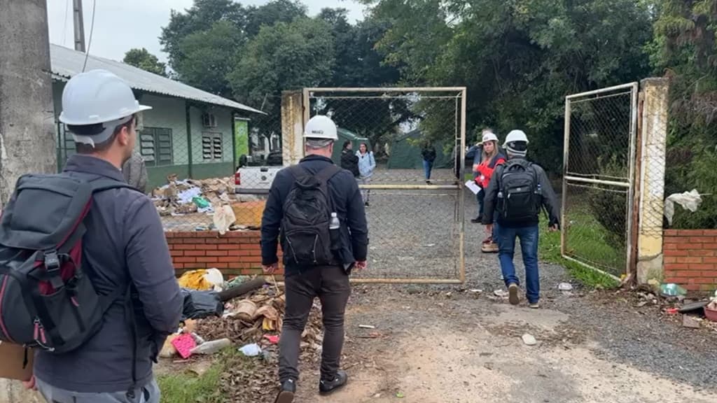 Ação voluntária integrada com participação do Crea-SC emite 97 laudos técnicos