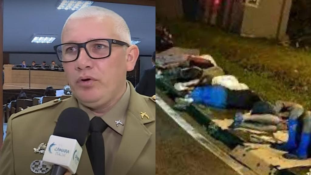 Sargento Tadeu é solto um mês após “operação” contra moradores de rua, em Itajaí