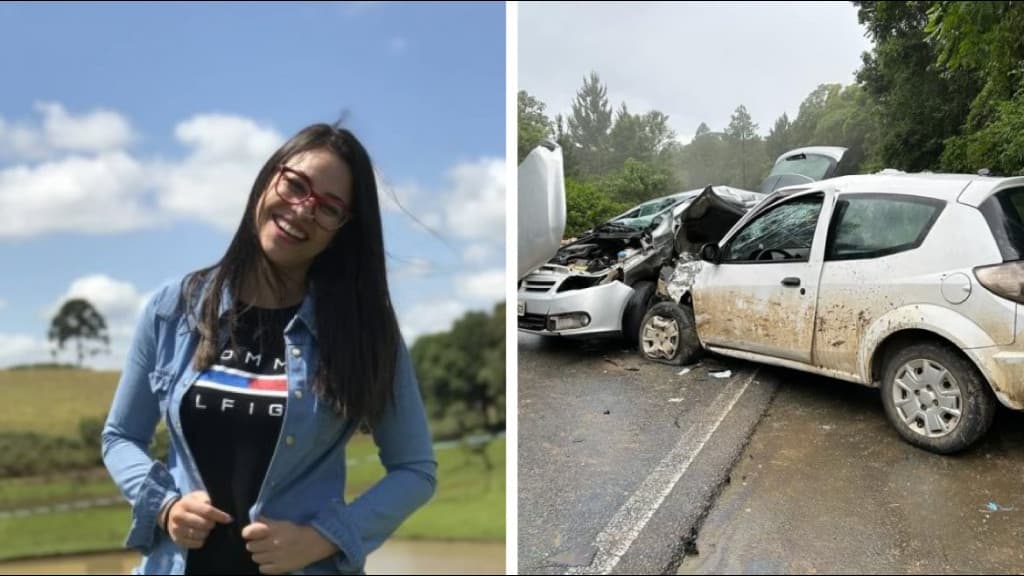 Identificada motorista morta em grave acidente na BR-282, em SC