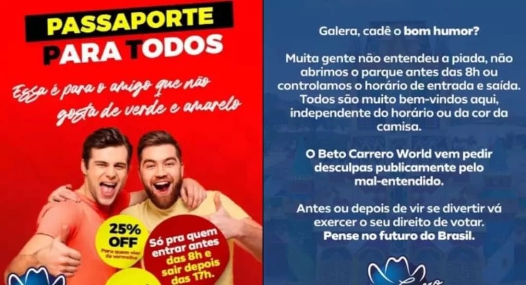 Beto Carrero retira posts de promoção e emite nota oficial