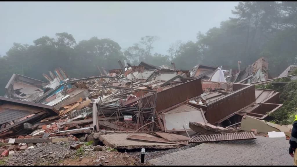 Gramado decreta estado de calamidade após rachaduras na cidade