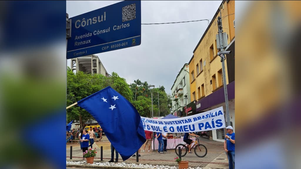 Após anos em “silêncio”, movimento que quer separar o Sul do Brasil ganha força