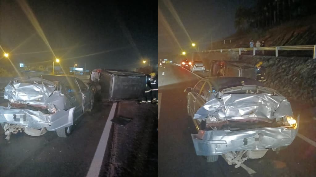 Criança de 9 anos fica ferida em acidente na BR-470 em Indaial