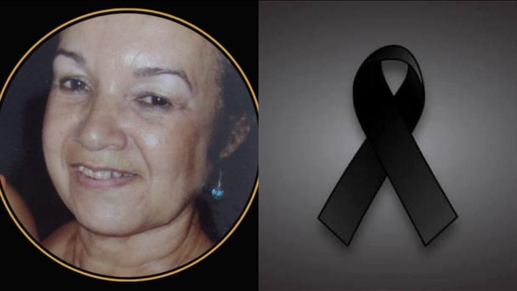 Nota de falecimento de Elódia Maria Ottoni da Costa