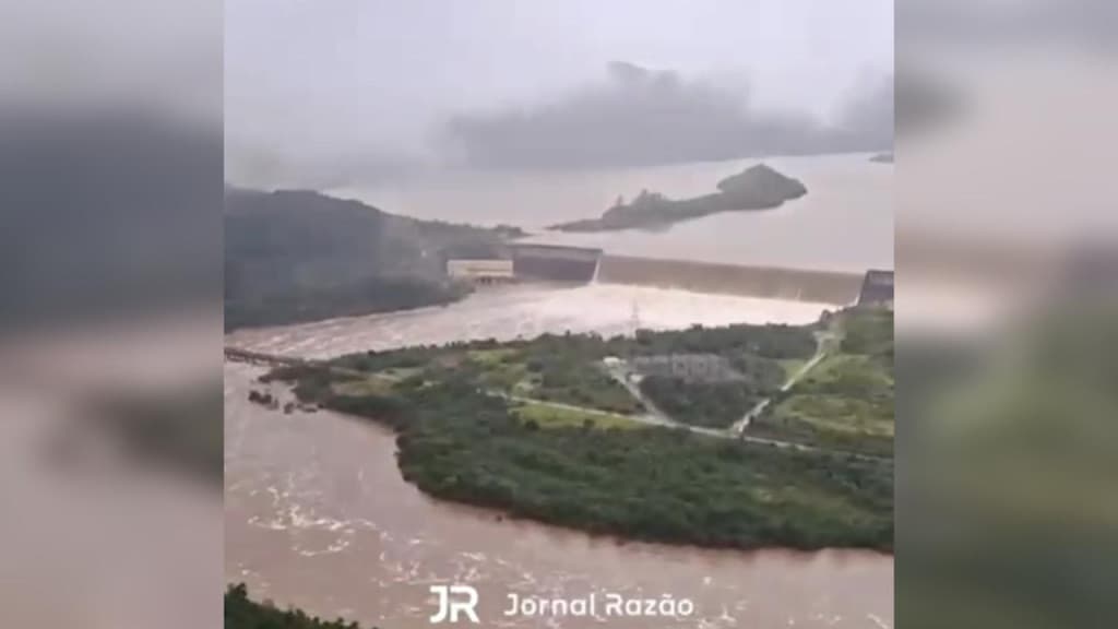 URGENTE: Hidroelétrica atinge nível máximo que só deveria ocorrer em 10 mil anos