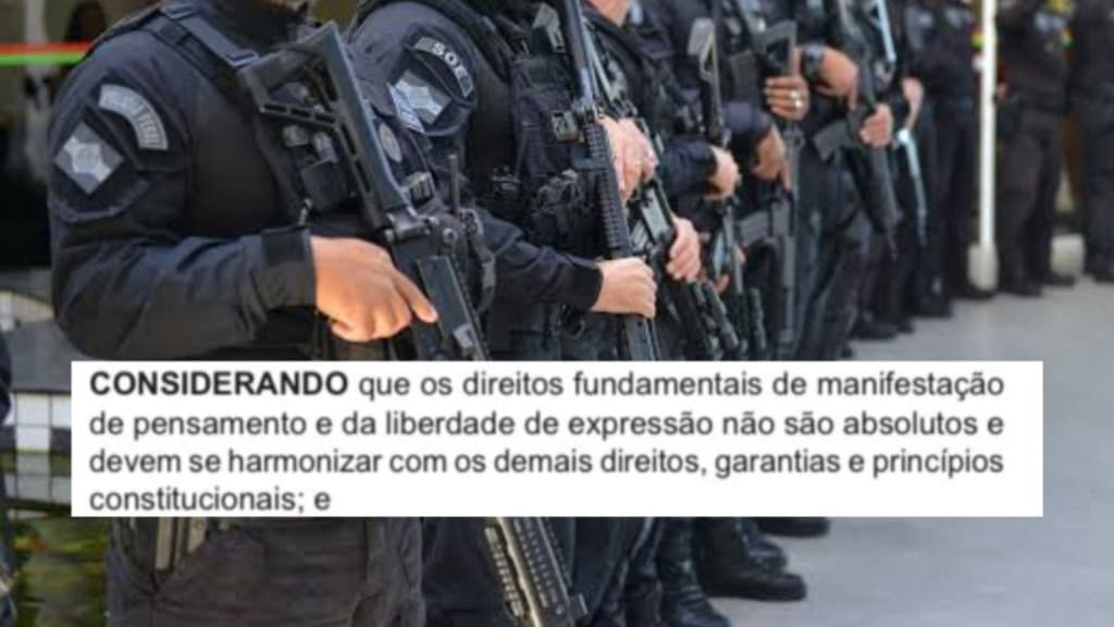 Governo de SC censura policiais penais: “direito de expressão não é absoluto”