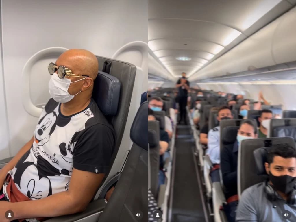 VÍDEO: Comissária anuncia cura do câncer de Anderson vocalista do Molejo