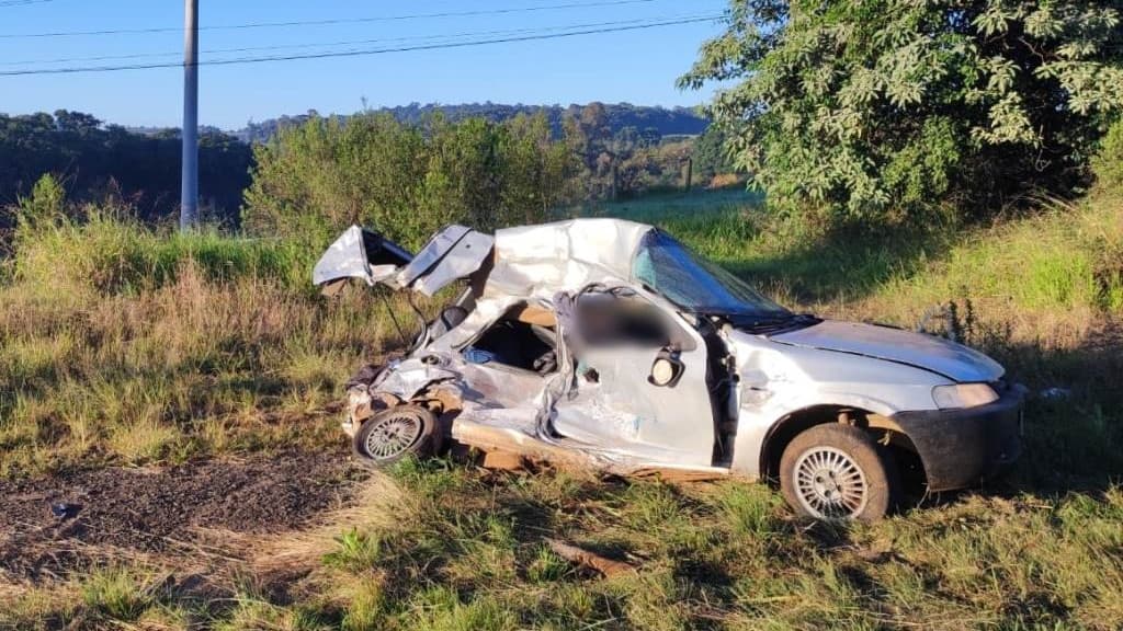 Acidente gravíssimo na BR-282, em SC, mata duas pessoas