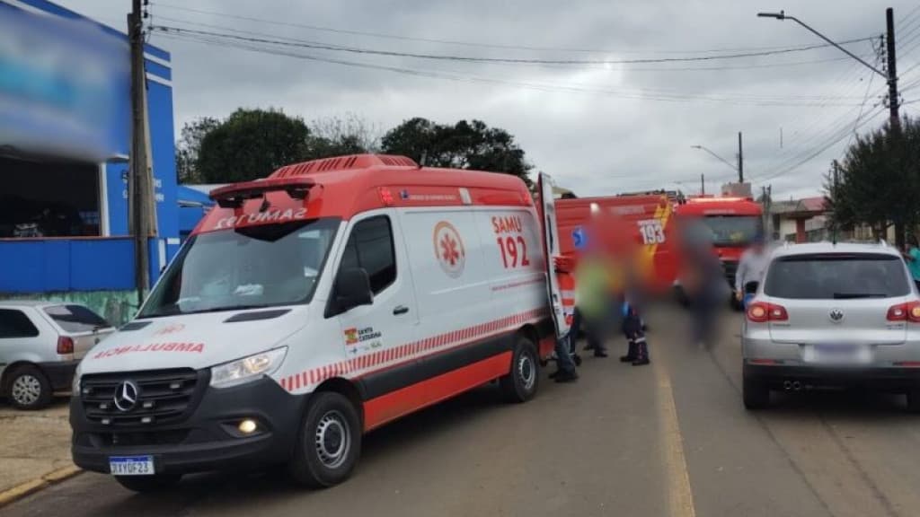Menina de 12 anos é atropelada por veículo conduzido por idoso