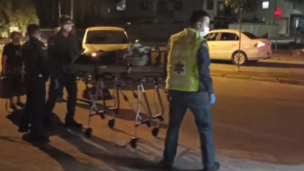 VÍDEO: Homem sai da igreja e atropela adolescente de 16 anos em São João Batista