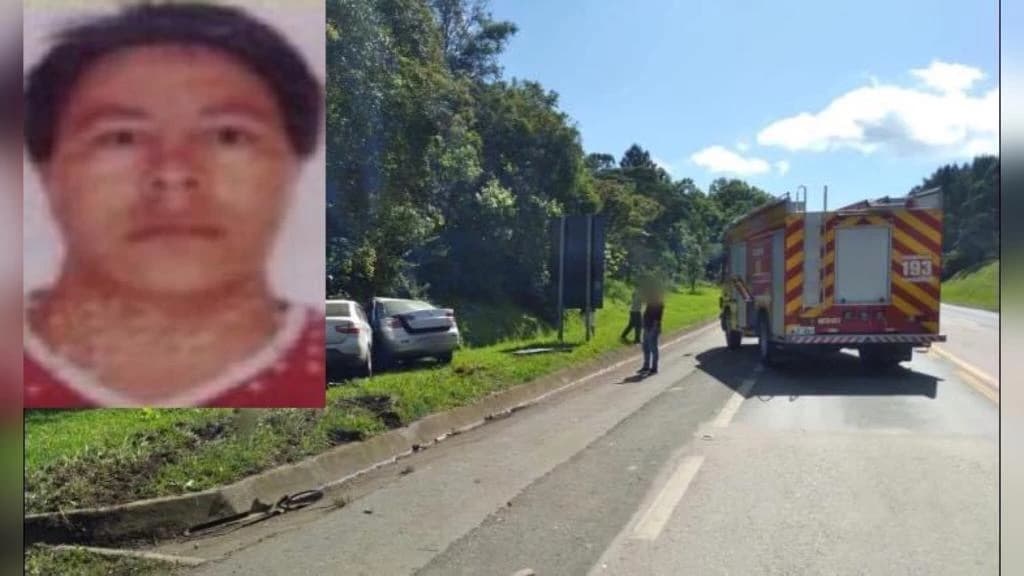Motorista morre após colisão entre dois veículos na  BR-116 em SC