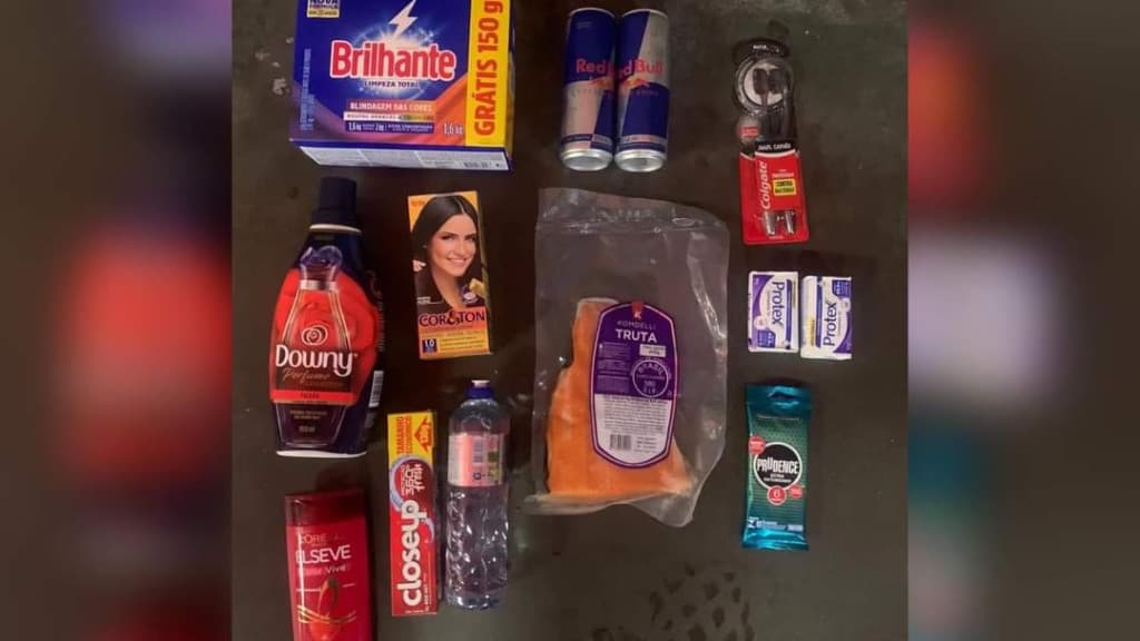 Autor de furto inusitado em BC é preso com peixe, camisinha e diversos produtos