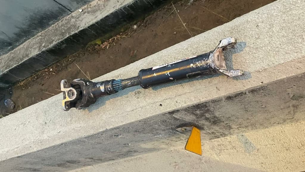 Objeto metálico provoca acidente grave em Florianópolis