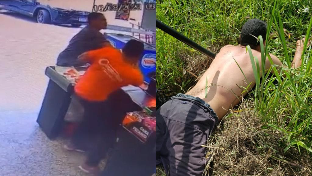 VÍDEO: Trabalhador escapa da morte em Itapema: “facada seria no pescoço”
