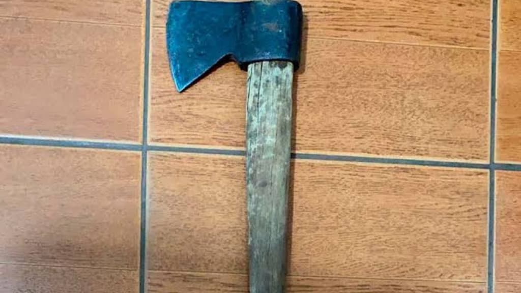 Filho é preso por invadir casa da mãe de 69 anos com machado
