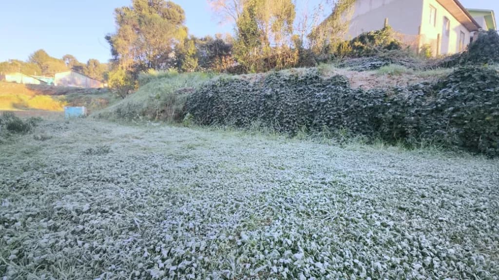 Onda de frio em Santa Catarina está chegando ao fim