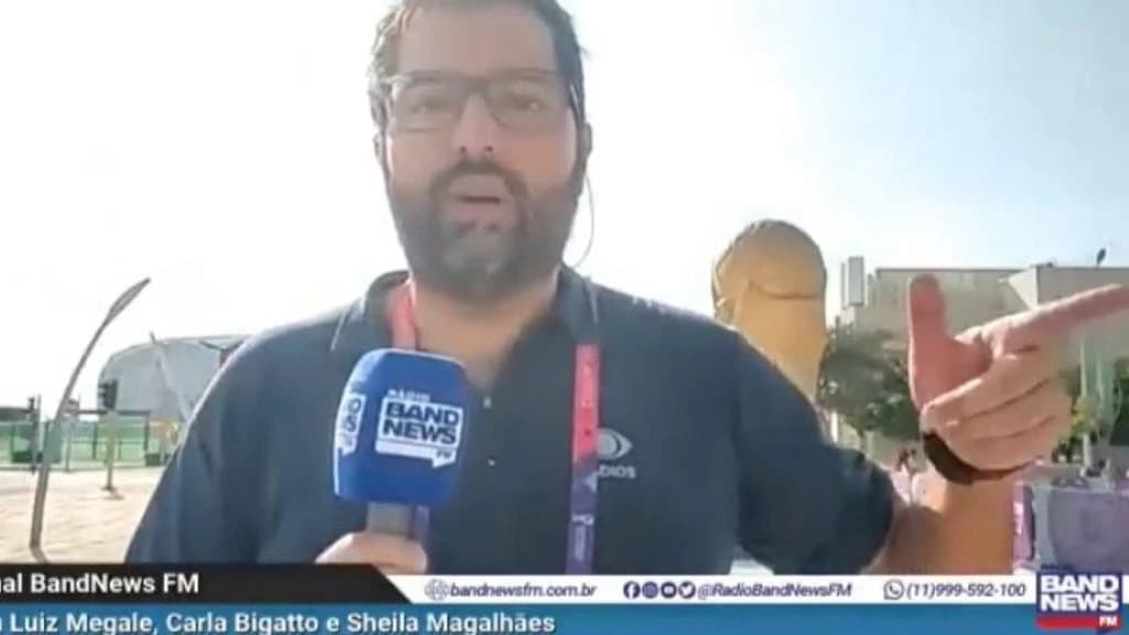 Repórter da Band diz que protestos são golpistas: “até quando vamos aguentar?”