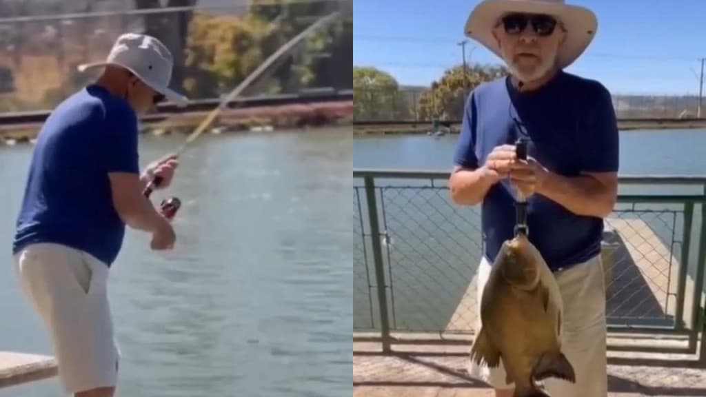 Lula encanta internautas com aula de pesca de pacu: “a minha isca não machuca o peixe”