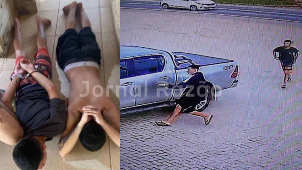Criminosos que ameaçaram matar mulher durante roubo de caminhonete em Canelinha são presos