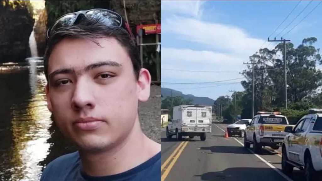 Jovem morre após grave acidente entre carro e moto