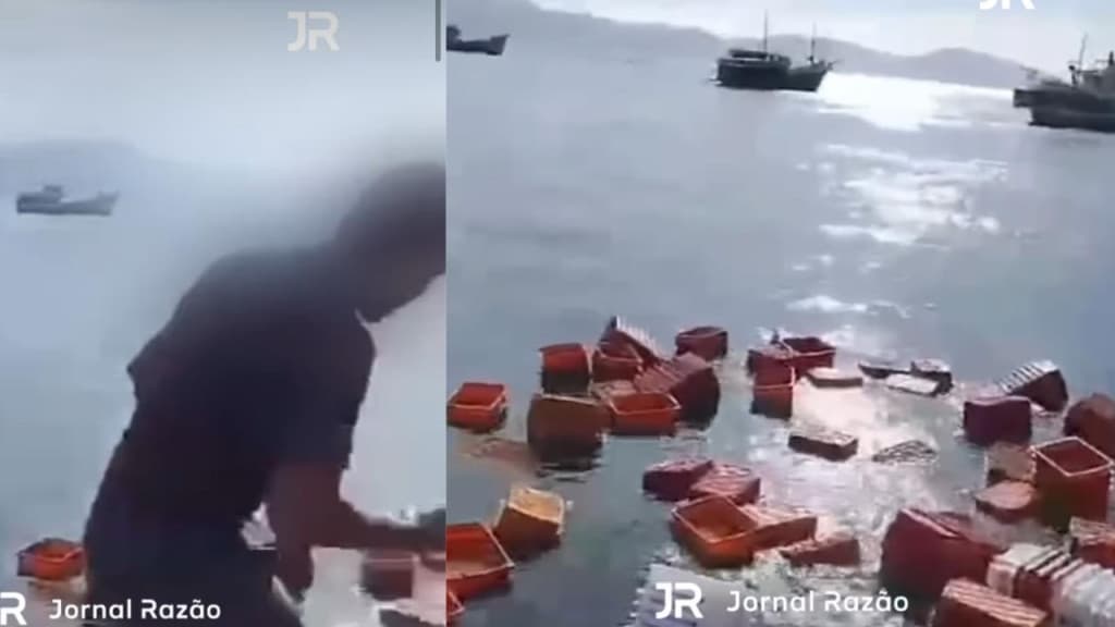 “Vagabundo vai comprar merda aqui”: pescador se revolta com “velhaco” em Porto Belo