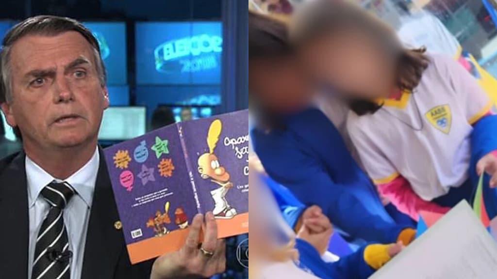 Pais se revoltam ao descobrir que livros do “Kit Gay”, denunciados por Bolsonaro, estão disponíveis para crianças em SC