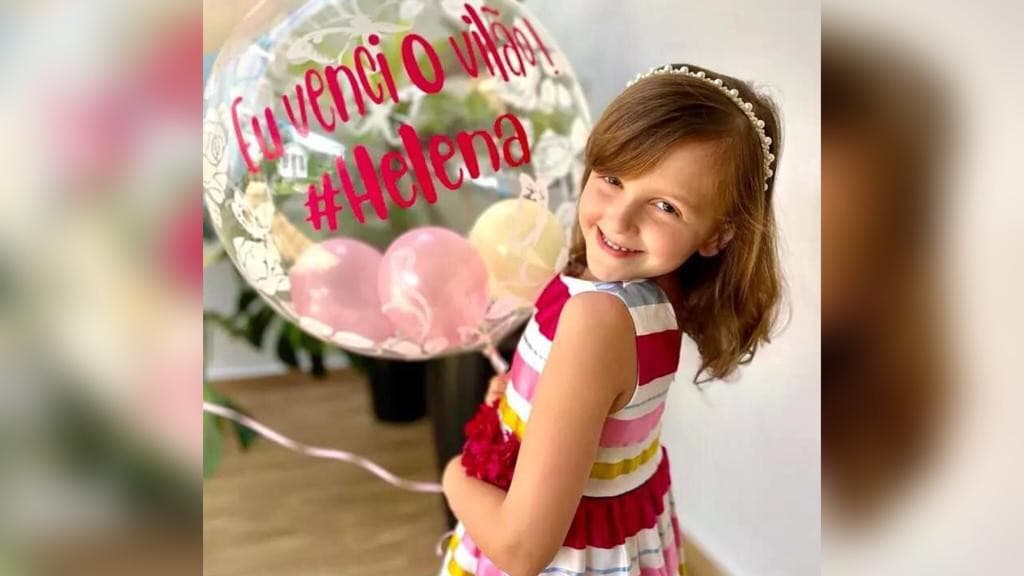 VITÓRIA DA VIDA: Menina vence o câncer após quase 4 anos de batalha
