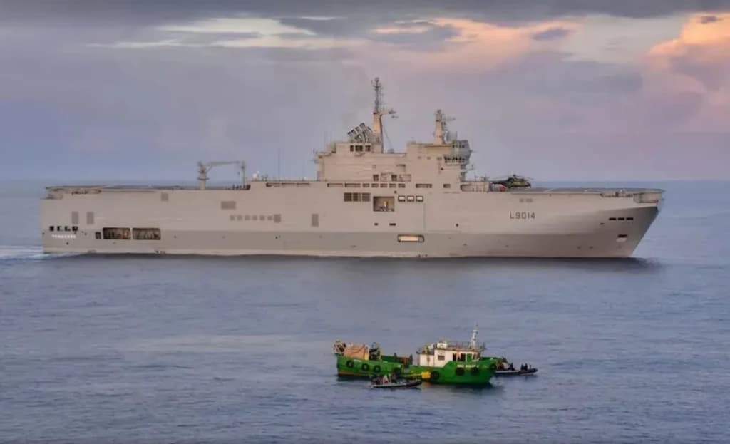 Navio brasileiro com 4,6 toneladas de cocaína é interceptado pela Marinha Francesa