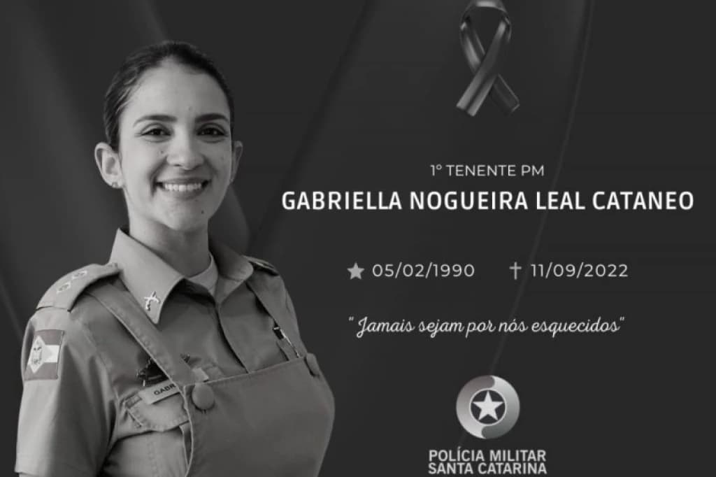 Tenente da PM em Jaraguá do Sul morre aos 32 anos