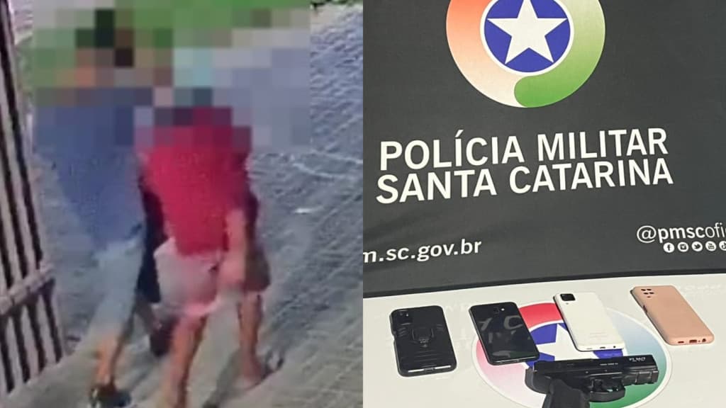 Adolescentes fingem estar armados e causam pânico em Itapema