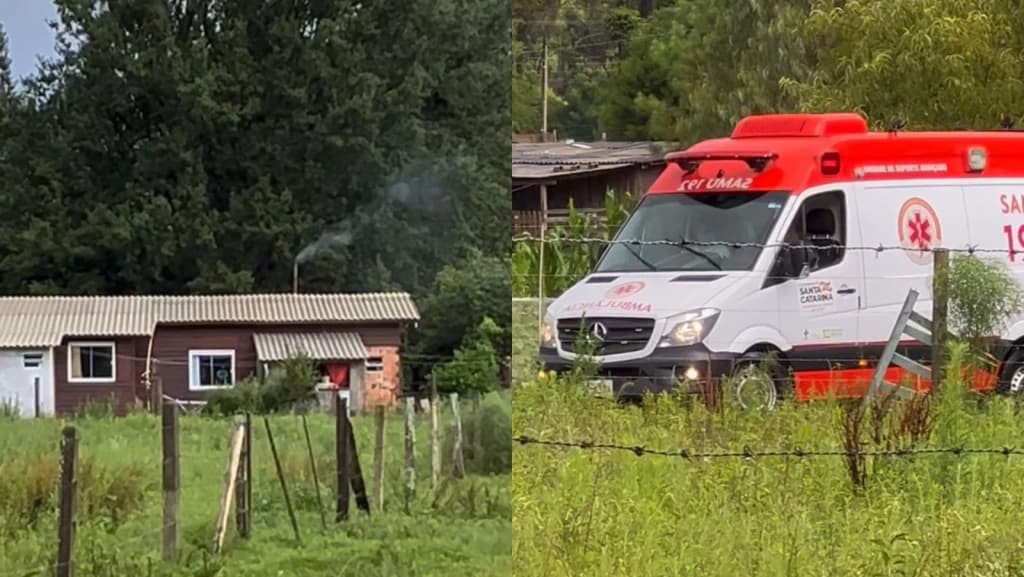 Idosa sobrevive após ser atingida por raio, em Santa Catarina