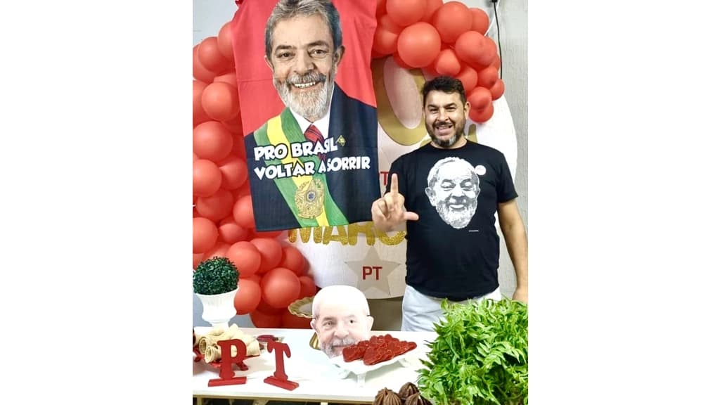 Petista é assassinado ao realizar festa de aniversário em homenagem a Lula