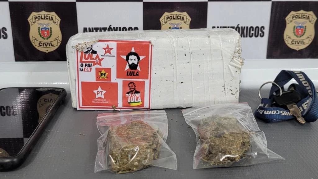 Polícia apreende maconha “Pai Ta On” em Maringá
