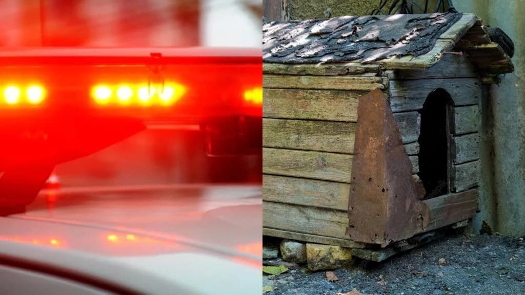 Foragido invade casa, ameaça moradores com facão e se esconde em casinha de cachorro