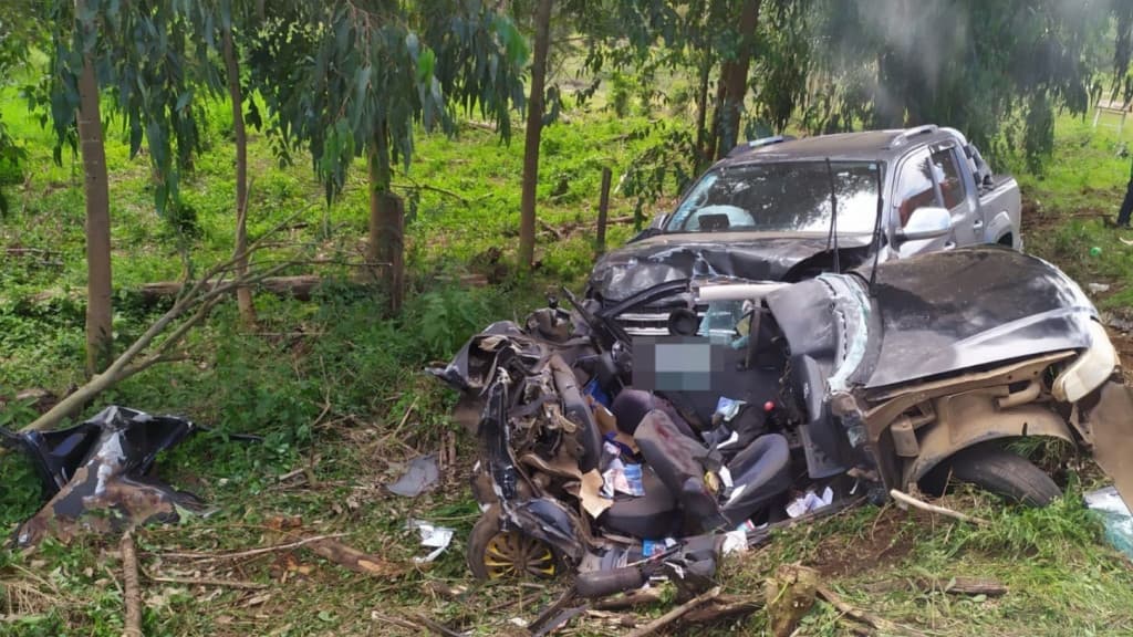 Acidente entre dois veículos deixa três vítimas fatais na SC -355
