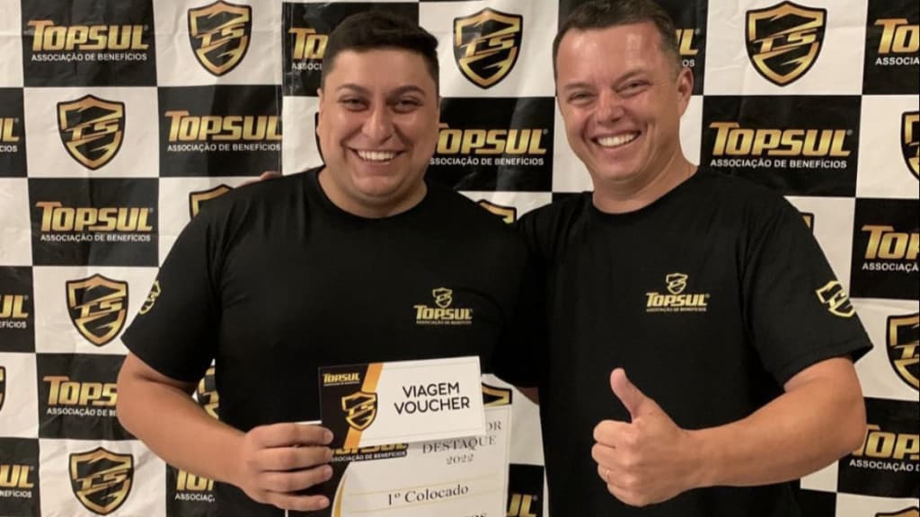 Jovem empreendedor é destaque em vendas na TopSul