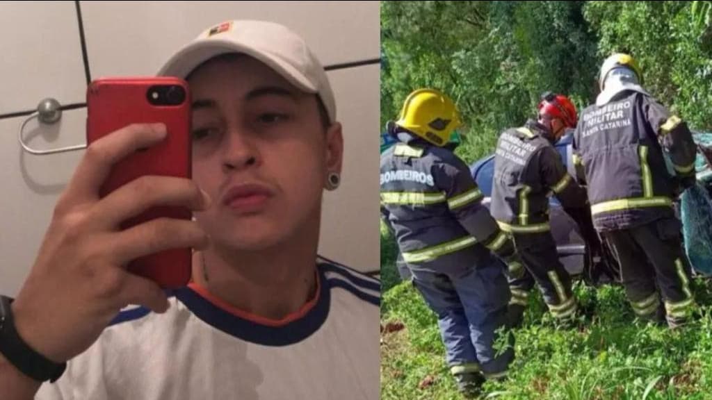 Identificado homem que morreu após carro bater em árvore na BR-470