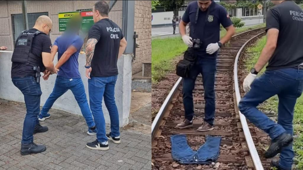 Criminoso com tornozeleira eletrônica é preso após estuprar e apedrejar mulher, em SC