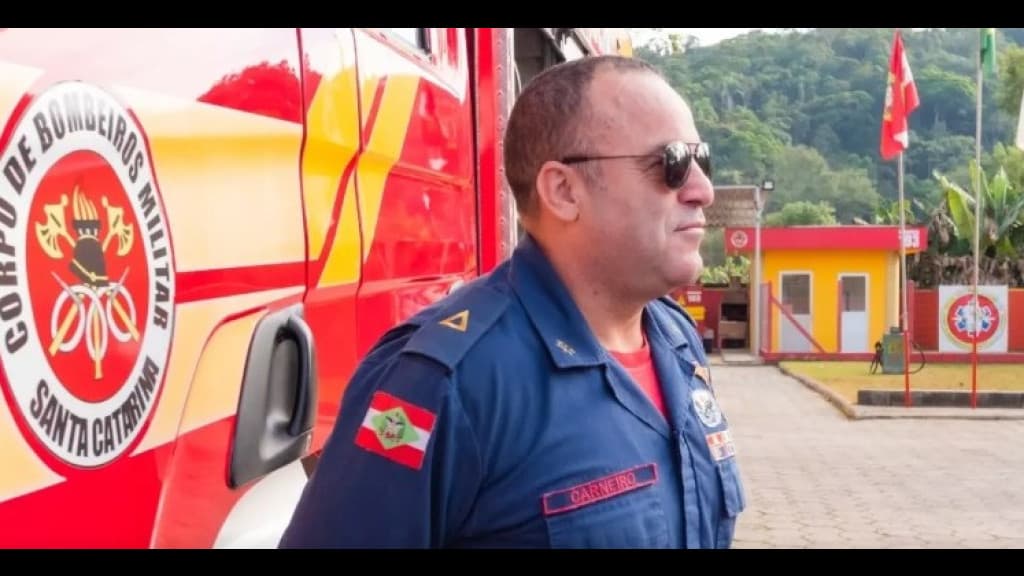 Subtenente do Corpo de Bombeiros de Brusque morre aos 48 anos