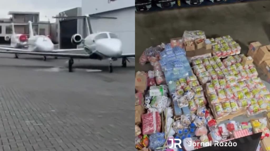 Jatinhos vão decolar de SC com doações para famílias no Rio Grande do Sul