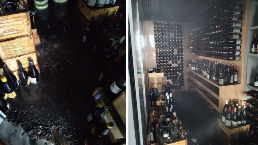 Incêndio em edifício de Balneário Camboriú: Adega no 19º andar é consumida pelas chamas