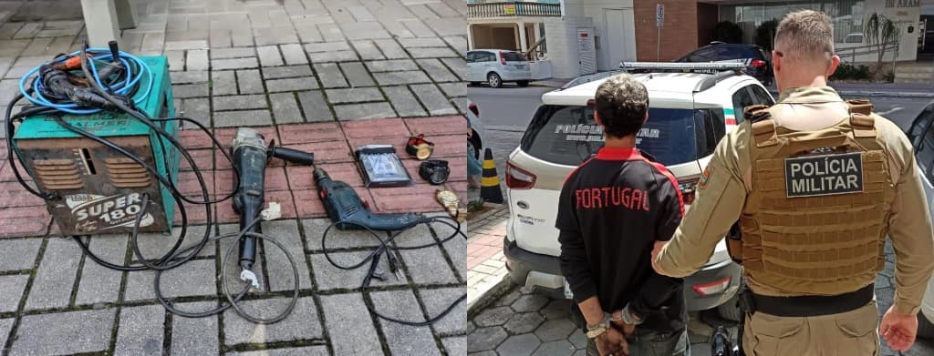 Criminoso “vulgo” Birinha é preso em Itapema